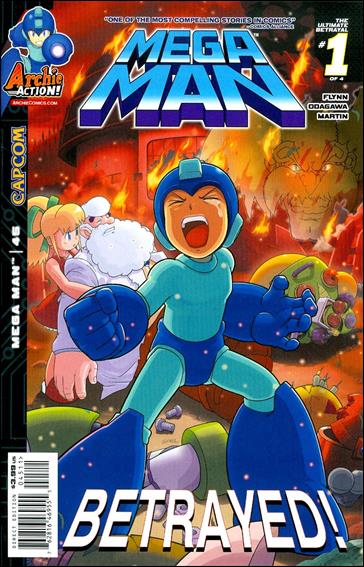 Mega Man issue 45 Patrick "Spaz" Spaziante Cover