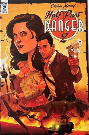 Half Past Danger (2017) issue 2-B Stephen Byrne Cover