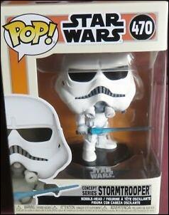 POP! Star Wars figure 470 Stormtrooper (concept series)