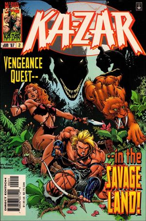 Ka-Zar (1997) issue 2 Jungle Cover
