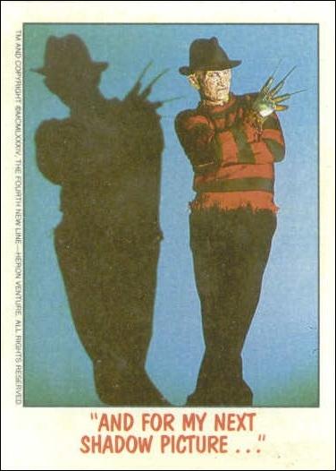 Fright Flicks (Base Set) card 75 "And for my next shadow picture..."