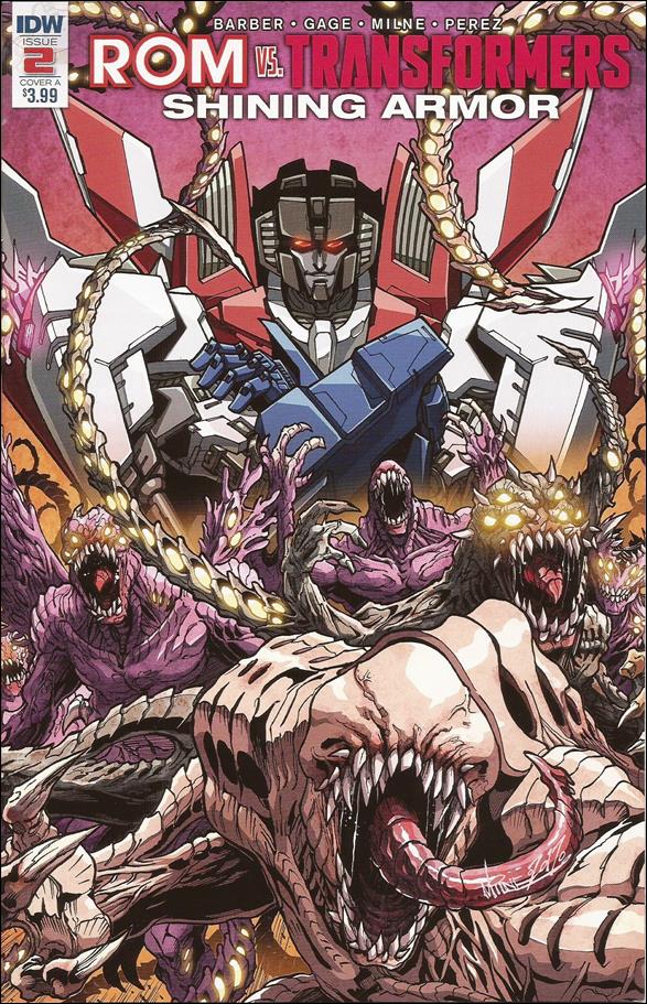 Rom Vs Transformers: Shining Armor issue 2 Alex Milne Cover