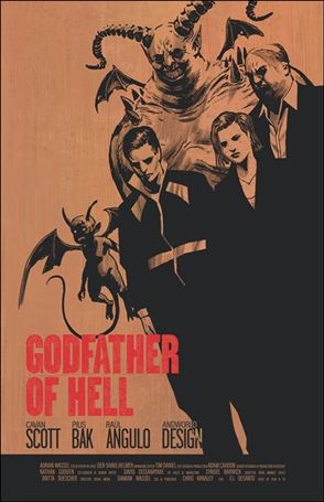 Godfather of Hell issue 1-D Josh Hixson 1:10 Cover