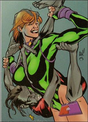 Marvel vs WildStorm (Base Set) card 61 Skin vs Fairchild