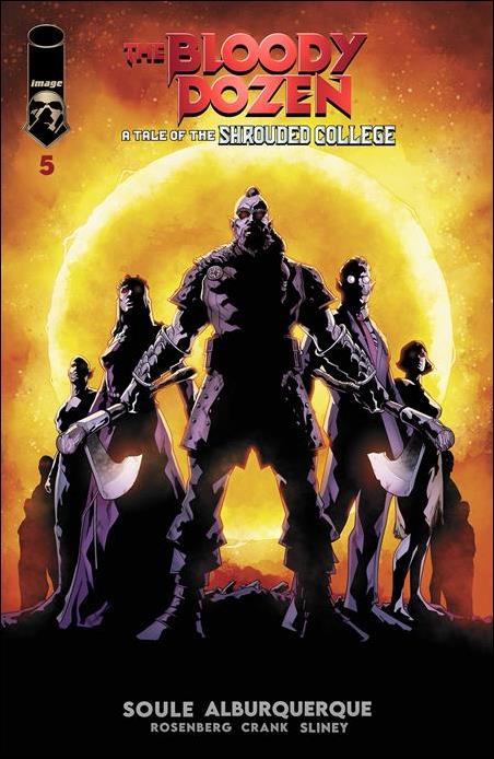 Bloody Dozen: A Tale of the Shrouded College issue 5 Will Sliney Cover