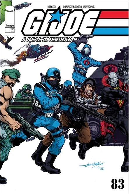 G.I. Joe: A Real American Hero (2023) issue 315-E Retailer Ex. John Hebert Wrap Foil Cover