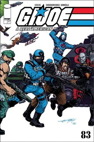 G.I. Joe: A Real American Hero (2023) issue 315-E Retailer Ex. John Hebert Wrap Foil Cover