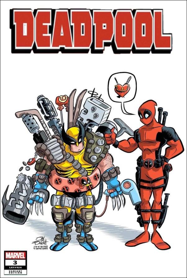 Deadpool (2024) issue 3-G Jay P. Fosgitt Shared Retailer Cover 1/800
