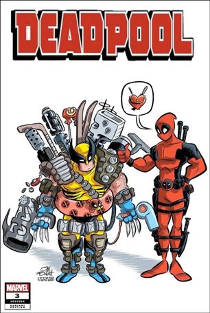 Deadpool (2024) issue 3-G Jay P. Fosgitt Shared Retailer Cover 1/800