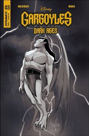 Gargoyles: Dark Ages issue 3-K Mirka Andolfo 1:20 Line Art Cover