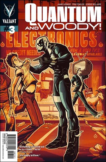 Quantum & Woody (2013) issue 3-B Juan Doe 1:20 Cover