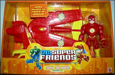 DC Super Friends (Vehicles) item 9 Sky Slider with Flash