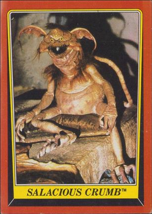Star Wars: Return of the Jedi: Series 1 (Base Set) card 16 Salacious Crumb