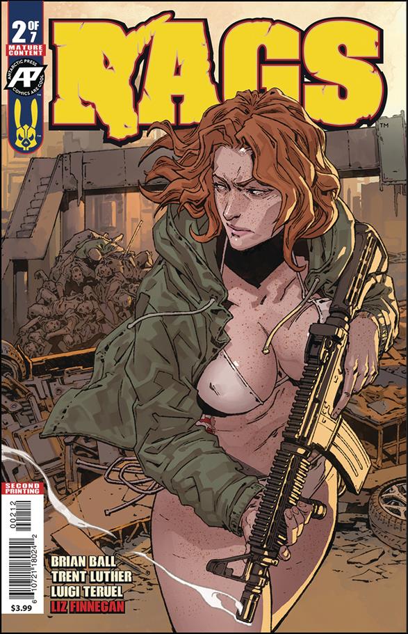Rags issue 2-C Second Printing Cover