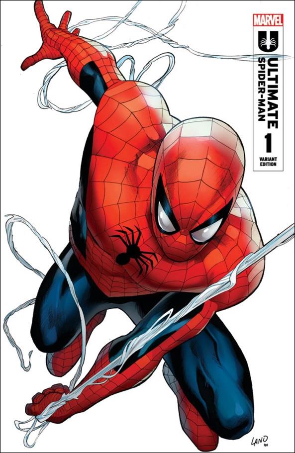 Ultimate Spider-Man (2024) issue 1-ZF Greg Land White Cover (3rd Printing)