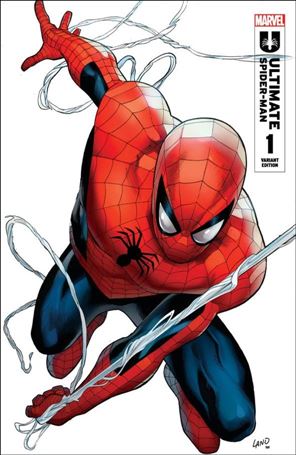 Ultimate Spider-Man (2024) issue 1-ZF Greg Land White Cover (3rd Printing)