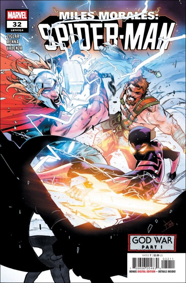 Miles Morales: Spider-Man (2022) issue 32 Federico Vicentini Cover