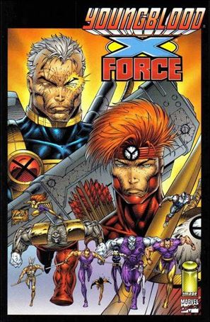 Youngblood/X-Force issue 1-B Team Cover