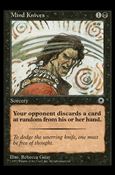 Magic the Gathering: Portal (Base Set) card 100 Mind Knives