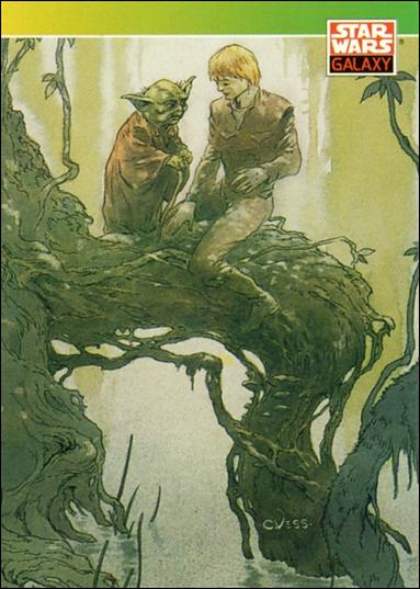 Star Wars Galaxy: Series 1 (Base Set) card 134 Charles Vess