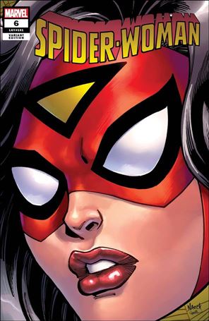 Spider-Woman (2020) issue 6-C Todd Nauck Marvel Headshot Cover