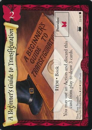 Harry Potter: Diagon Alley (Base Set) card 51 A Beginner's Guide to Transfiguration