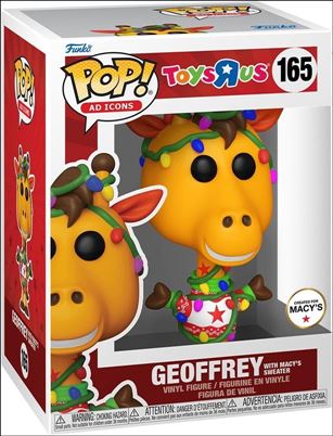 POP! Ad Icons figure 165 Geoffrey with Macy's Sweater Macy's Exclusive