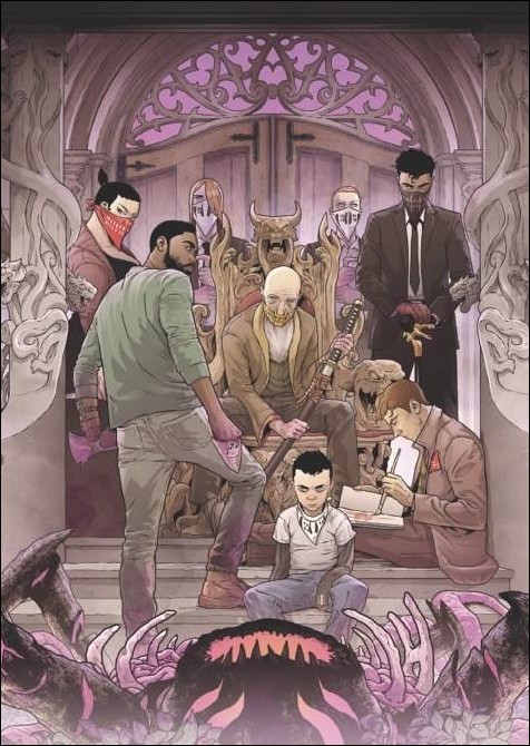House of Slaughter issue 30-D Danny Luckert Gatefold Cover