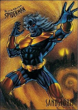 Fleer Ultra Spider-Man (Base Set) card 47 Sandstorm