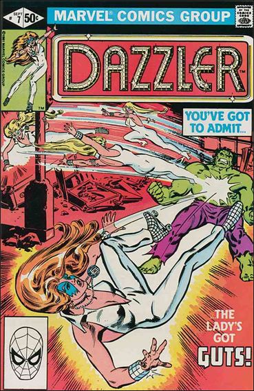 Dazzler (1981) issue 7 Direct Cover