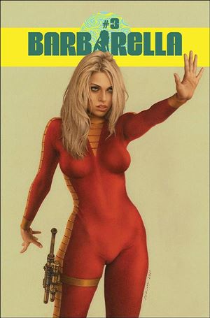 Barbarella (2021) issue 3-D Celina Cover