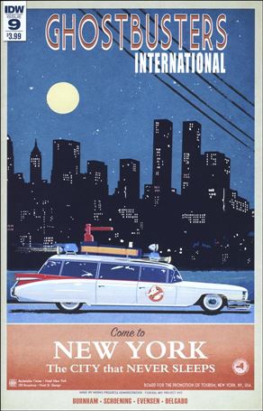 Ghostbusters: International issue 9 Dan Schoening Cover
