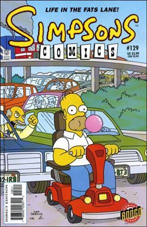 Simpsons Comics issue 129