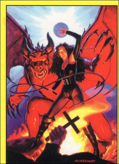 Overstreet Give Away Gimmick (Promo) card 6 Xenya - Yellow Border