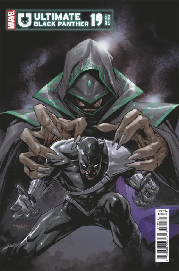 Ultimate Black Panther issue 19-C Stephen Segovia 1:25 Cover
