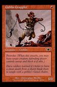 Magic the Gathering: Legions (Base Set) card 100 Goblin Grappler