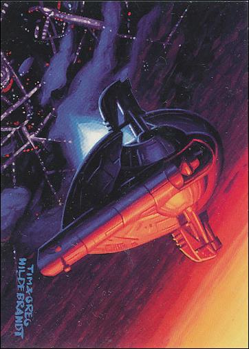 Star Wars: Shadows of the Empire (Base Set) card 17 Boba Fett Escapes from Gall