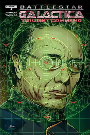 Battlestar Galactica: Twilight Command issue 2 Brent Schoonover Cover