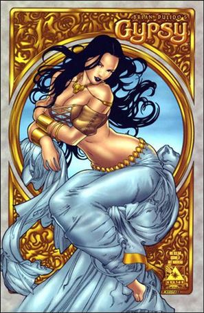 Brian Pulido's Gypsy issue 1-C Art Nouveau Cover