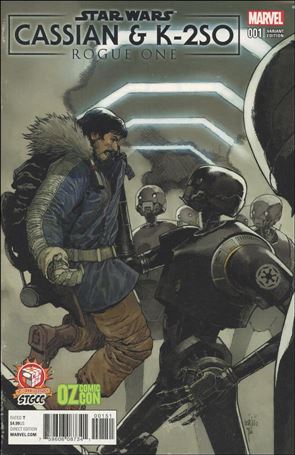 Star Wars: Rogue One - Cassian & K2-SO Special issue 1-D Leinil Francis Yu STGCC / OZ Comic Con Cover