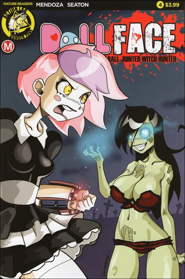 Dollface issue 4 Dan Mendoza Standard Cover