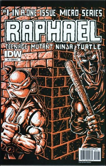 Teenage Mutant Ninja Turtles MicroSeries issue 1-D Kevin Eastman 1:25 "Classic" Cover