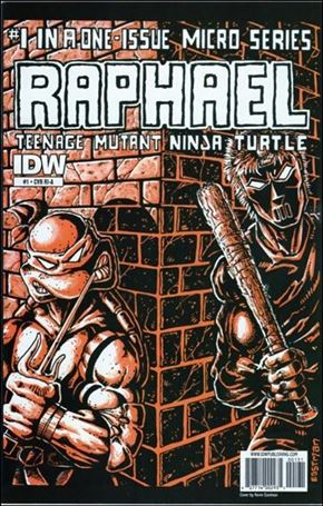 Teenage Mutant Ninja Turtles MicroSeries issue 1-D Kevin Eastman 1:25 