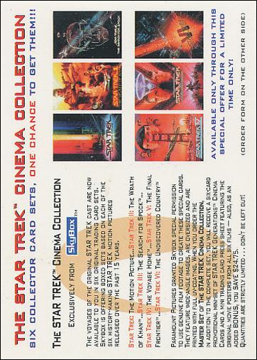 Star Trek: The Next Generation - The Episode Collection Season Four (Cinema Collection Offer)  card nn Season 4 Cinema Collection Offer Card