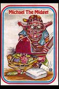 Awsome! All-Stars (Base Set) card 40-B Michael The Midget / Puzzle Back