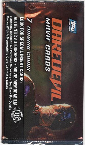 Daredevil: The Movie card 2 Sealed Pack
