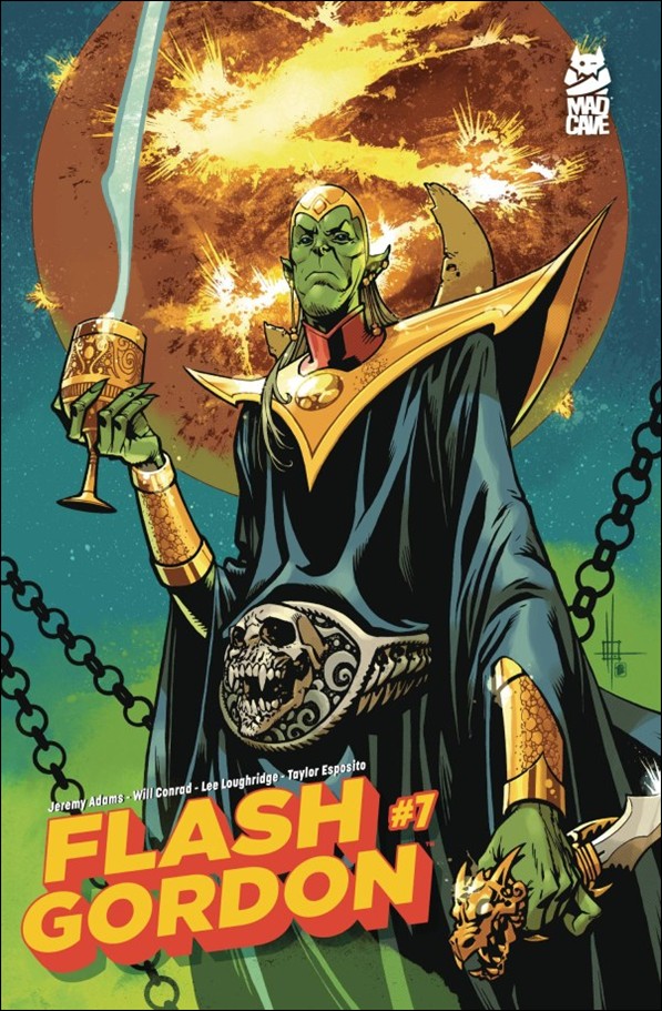 Flash Gordon (2024) issue 7-B Zach Howard Cover