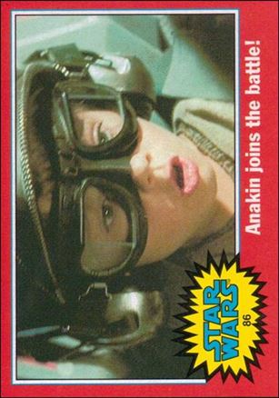 Star Wars Heritage  (Base Set) card 86 Anakin joins the battle!