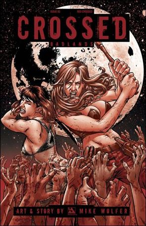 Crossed: Badlands issue 83-E Red Crossed Cover