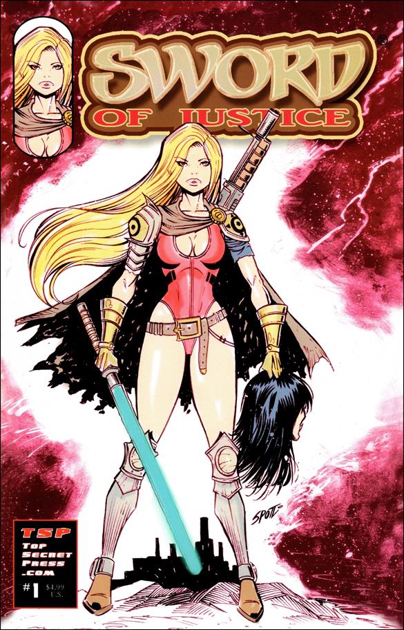 Sword of Justice (2020) issue 1-B Silvio Spotti "Headhunter" Cover